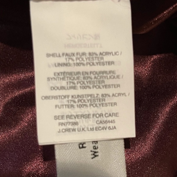 Jcrew women’s fur vest - Picture 6 of 8